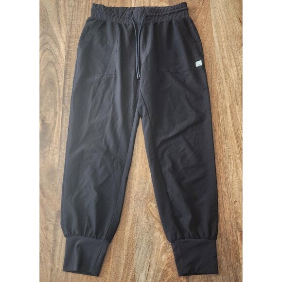 Vuori Pants - Vuori Jogger Pants Womens Small Black Ripstop Athletic Lightweight Performance